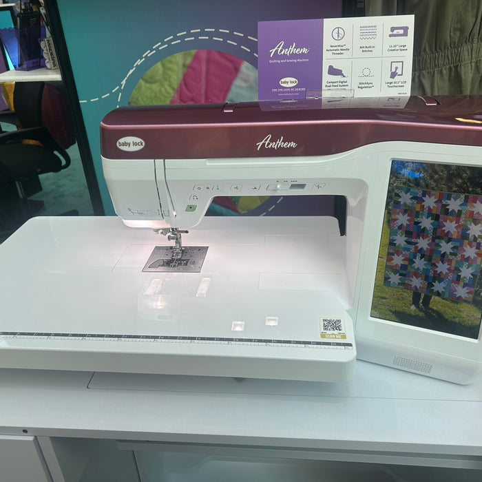 The new Baby Lock Anthem machine