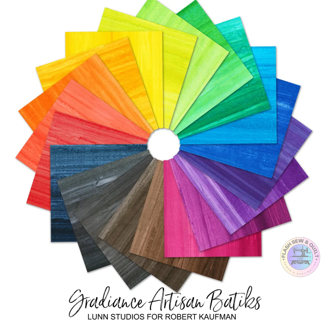 Artisan Batiks Gradiance fabric collection | Robert Kaufman