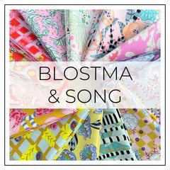 Blostma & Song fabric collection by Penny Jeffries for FreeSpirit Fabrics