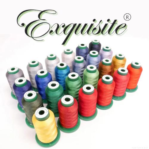 Exquisite Color Fast Thread Exquisite Threads || Flash Sew & Quilt