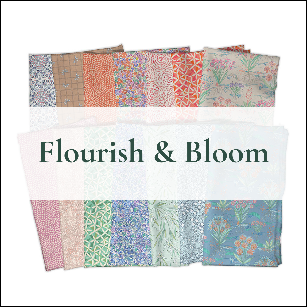 Flourish & Bloom fabric collection | FreeSpirit Fabrics