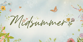 Midsummer fabric collection by Sharon Holland for Art Gallery Fabrics