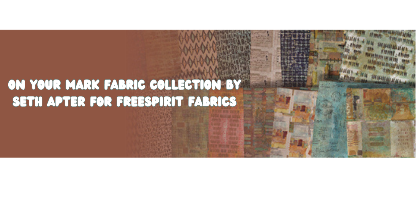 On Your Mark fabric collection || FreeSpirit Fabrics