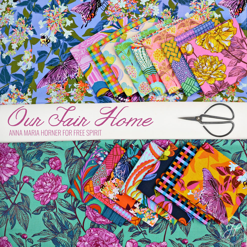 Our Fair Home fabric collection by Anna Maria Horner for FreeSpirit Fabrics