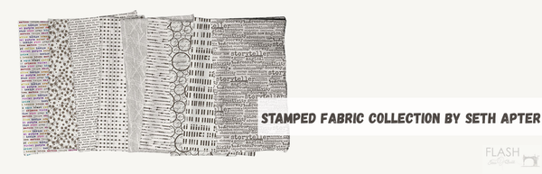 Stamped fabric collection | Seth Apter