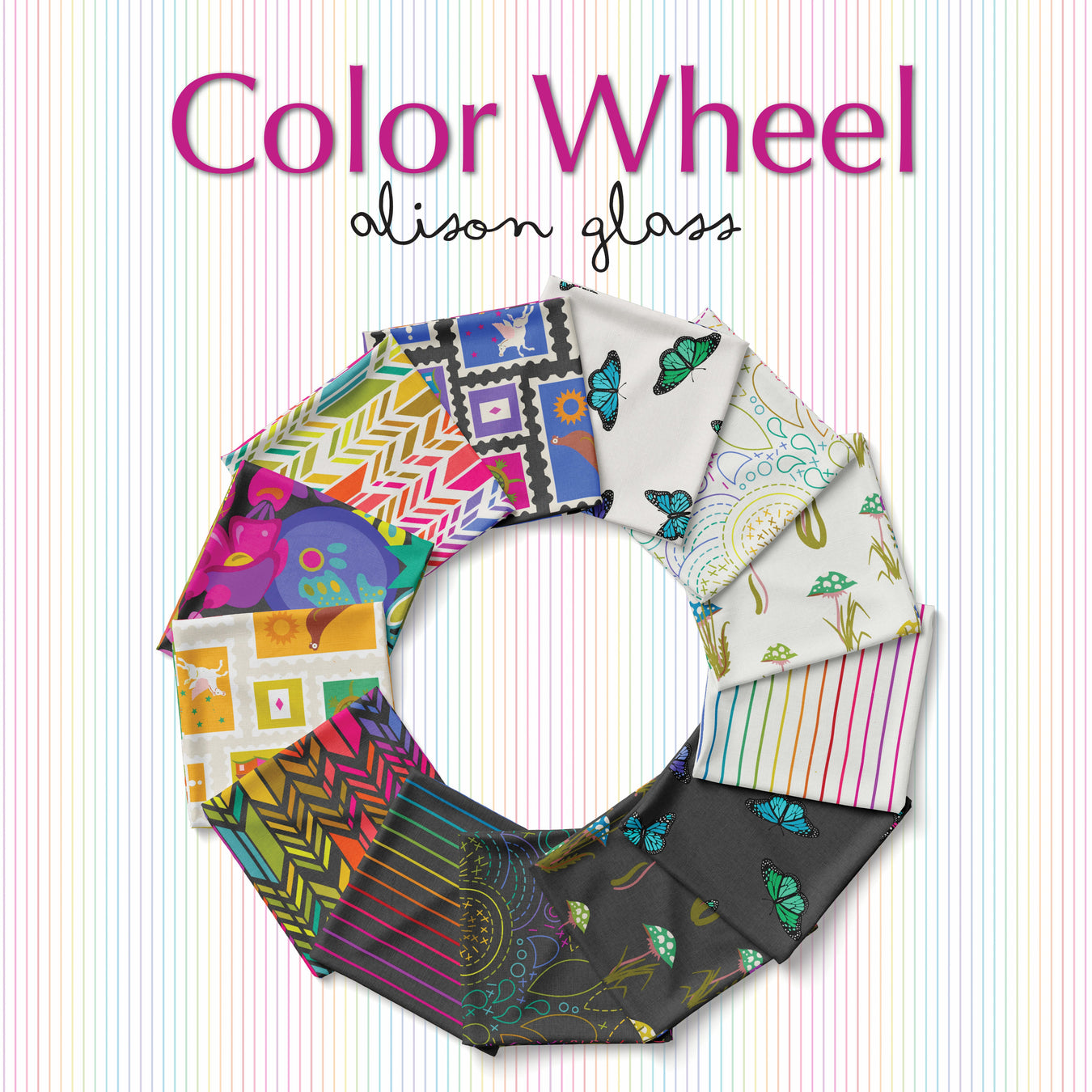 Color Wheel by Alison Glass fabric collection