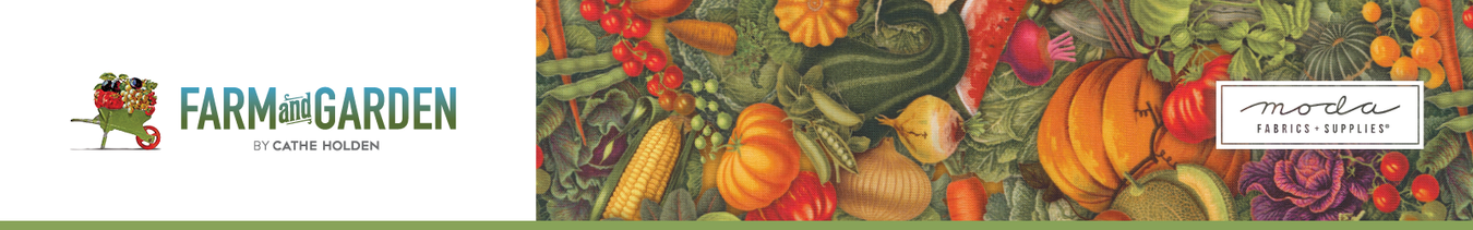 Farm and Garden fabric collection by Cathe Holden for Moda Fabrics