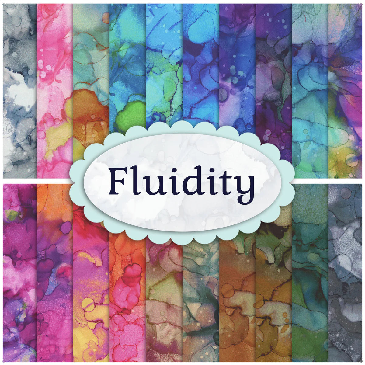 Fluidity fabric collection by Debroah Edwards and Melanie Samra — Flash