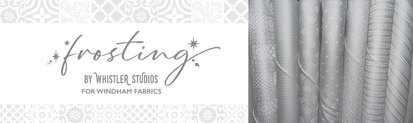 Frosting fabric collection by Whistler Studios