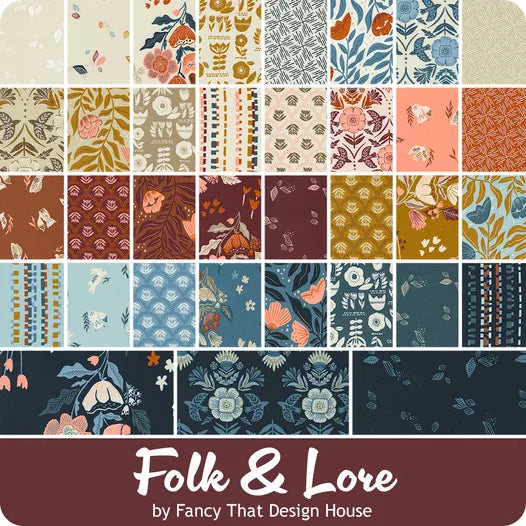 Folk & Lore fabric collection available at Flash Sew & Quilt