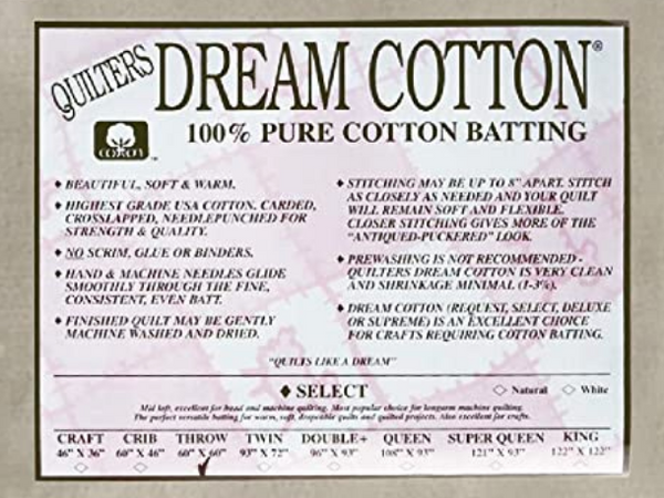 Quilter’s Dream Batting | Premium Quilt Batting