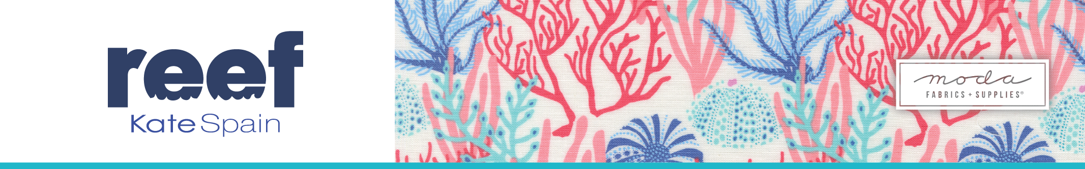 Reef Fabric collection by Kate Spain for Moda Fabrics — Flash Sew & Quilt