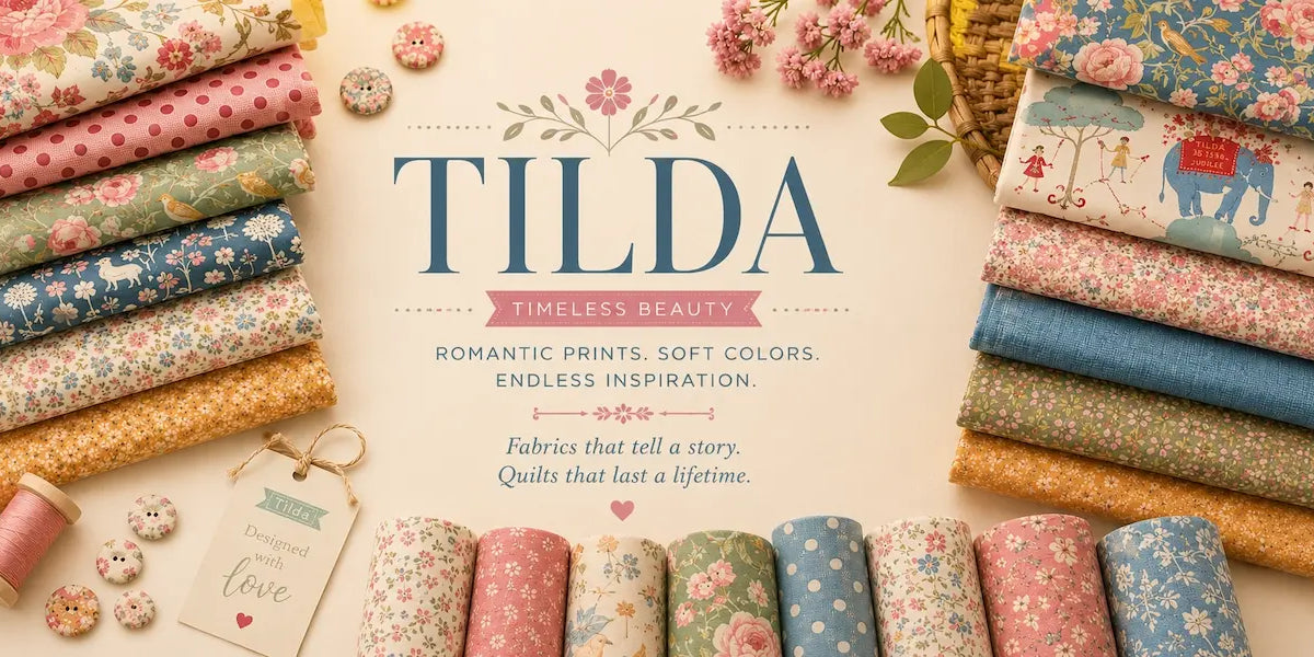 Tilda Fabric, Precuts & Books by Tone Finnanger | Flash Sew & Quilt