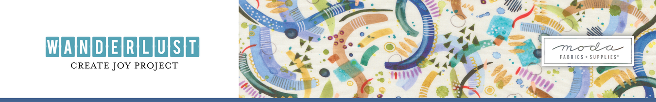 Wanderlust fabric collection by Create Joy Project