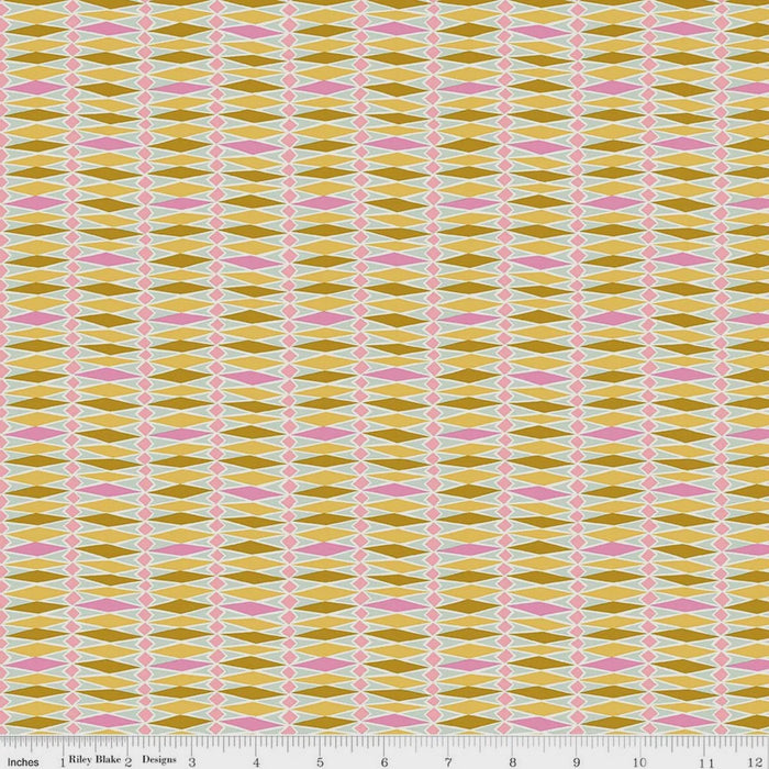 Liberty Fabrics Summer Fair Fairground Stripe D