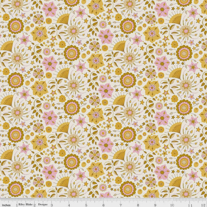 Liberty Fabrics Summer Fair Festival Florals D
