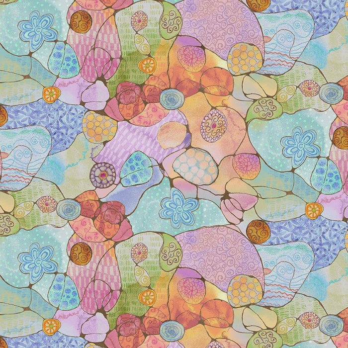 Love Spell Love Spell Collage fabric
