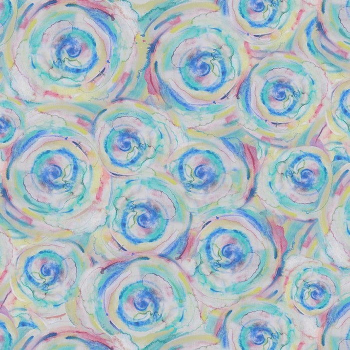 Love Spell Tie Die Swirls fabric