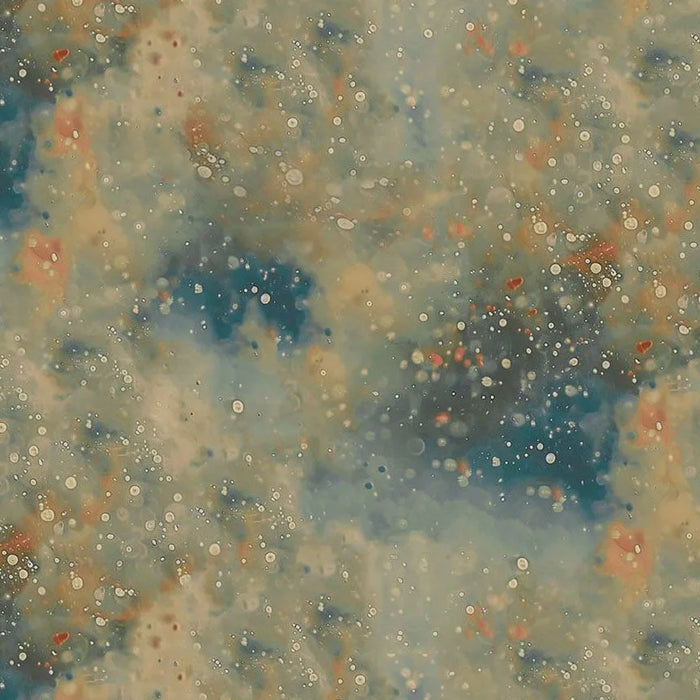 Lumiere Dotty Kiln Texture Earth digitally printed quilting cotton fabric for Timeless Treasures