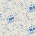 Tilda Something Blue collection Noel Blue quilting cotton fabric