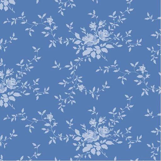 Tilda Something Blue collection Noel Cornflower quilting cotton fabric
