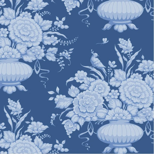 Tilda Something Blue collection Afina Denim quilting cotton fabric