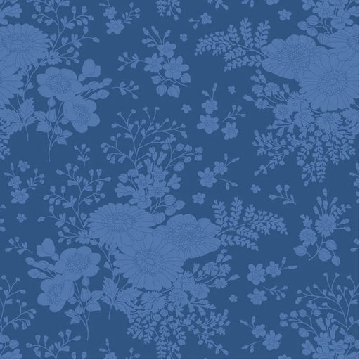 Tilda Something Blue collection Isolde Night quilting cotton fabric
