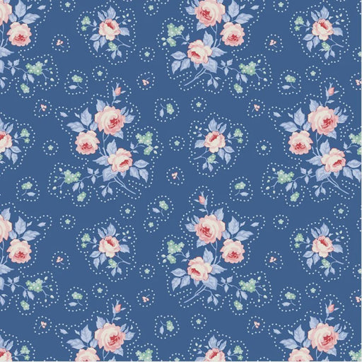 Tilda Something Blue collection First Kiss Denim quilting cotton fabric