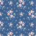 Tilda Something Blue collection First Kiss Denim quilting cotton fabric