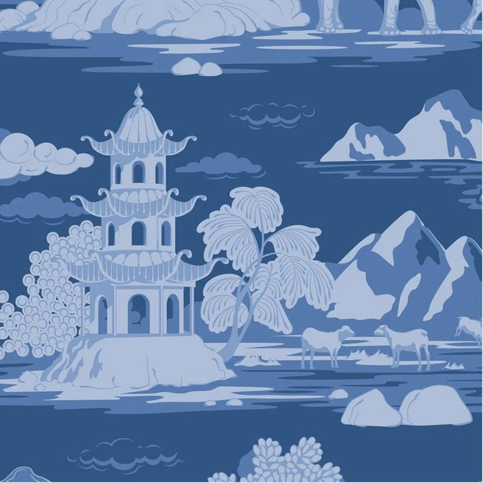 Tilda Something Blue collection Cottenview Night quilting cotton fabric