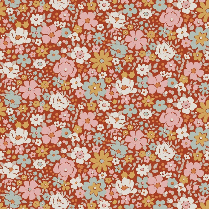 Esther Rust fabric | Tilda's Village Life