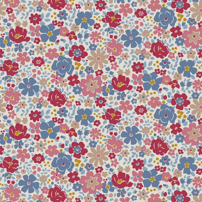 Esther Cold Cream fabric | Tilda's Village Life