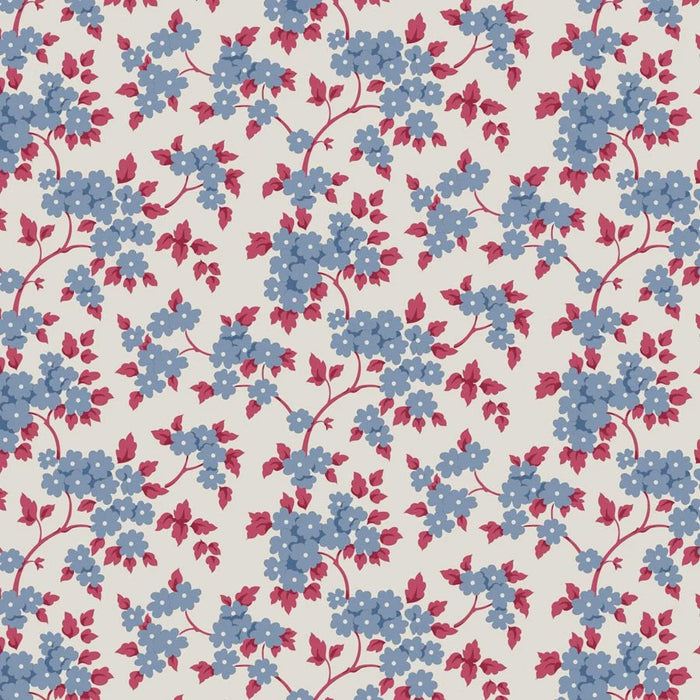 Ruth Blue fabric | Tilda's Village Life