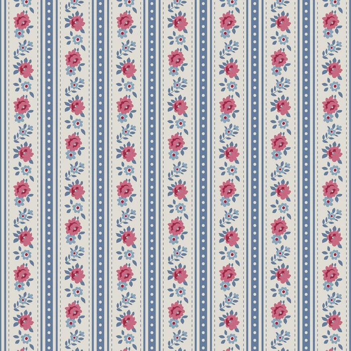 Agnes Blue fabric | Tilda's Village Life