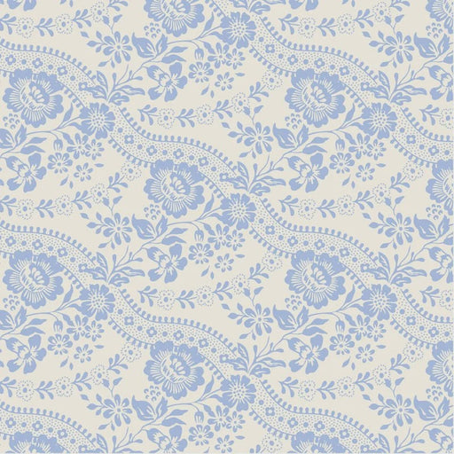 Tilda Something Blue collection Celeste Sky quilting cotton fabric