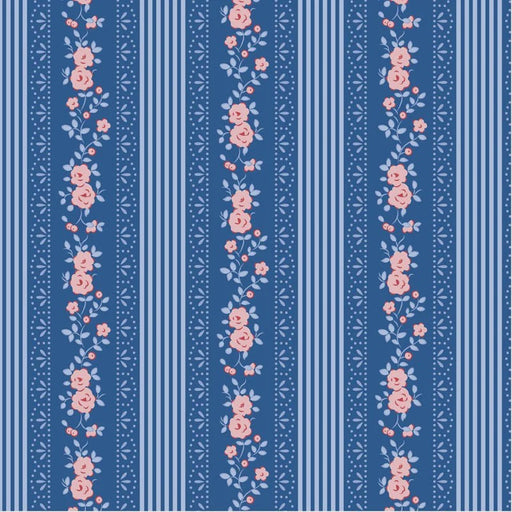 Tilda Something Blue collection Claramay Denim quilting cotton fabric