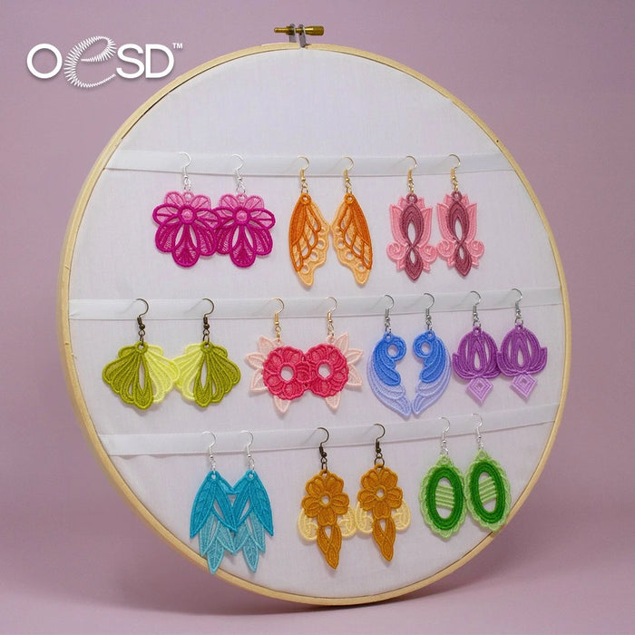 Hoop it Up! July - FSL Earrings