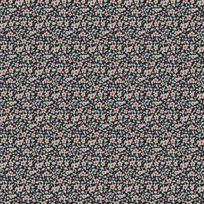 Tilda Brie Basics Charcoal quilting cotton fabric