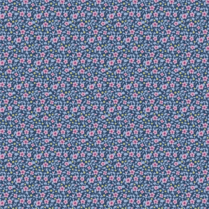Tilda Brie Basics Denim quilting cotton fabric