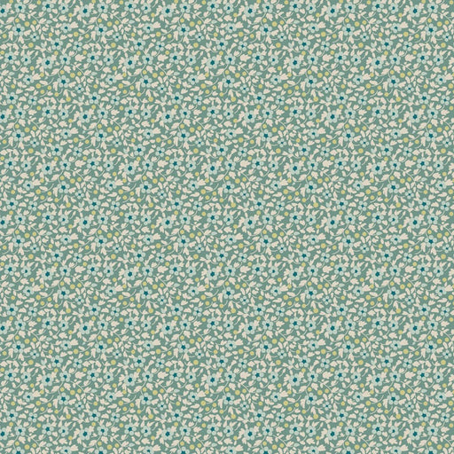 Tilda Brie Basics Teal quilting cotton fabric