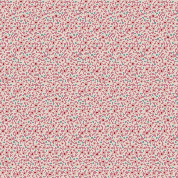 Tilda Brie Basics Pink quilting cotton fabric
