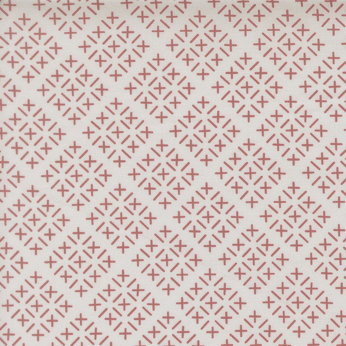 Gathered Bonbons Blush fabric by Jen Kingwell 18302 11