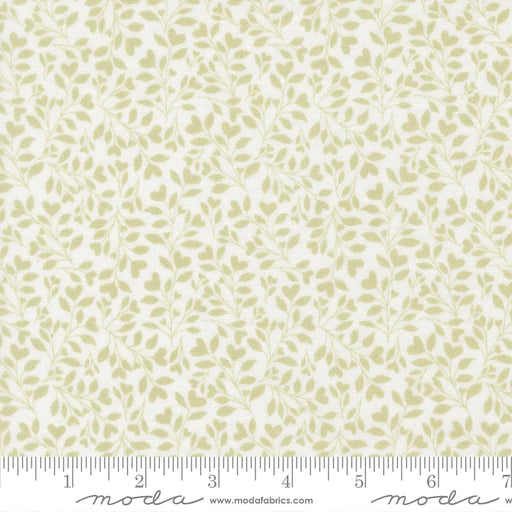 Abide Linen White Light Green fabric 18794 25