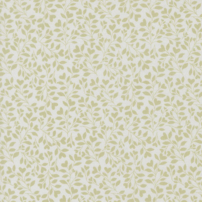 Abide Linen White Light Green fabric 18794 25