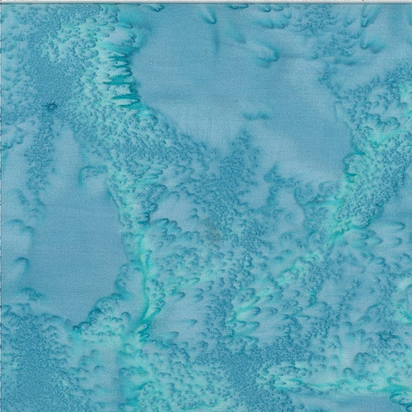 Hoffman Bali Batik Watercolors Manatee fabric 1895-320 MANATEE