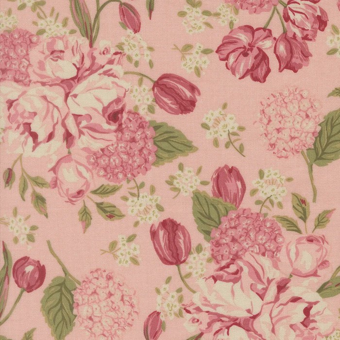 Je Taime Blush Love Garden fabric 20990 12