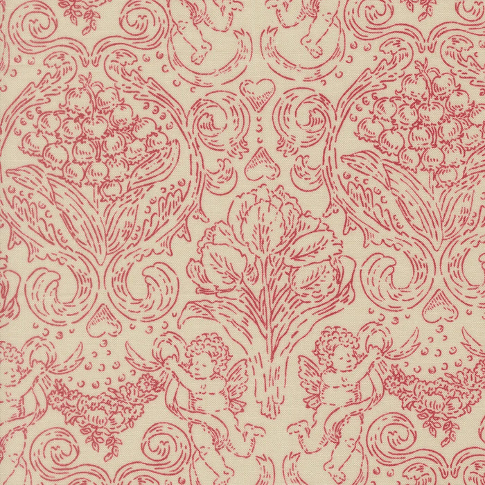 Je Taime Lace Red Pure Love fabric 20993 11