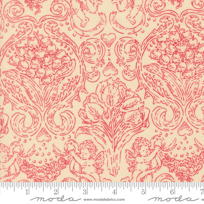 Je Taime Lace Red Pure Love fabric 20993 11