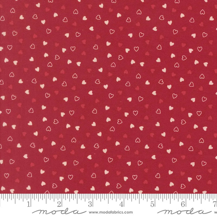 Je Taime Scarlet Sweetness fabric 20997 18