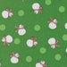Snow Time Evergreen Snowman quilting cotton by Moda Fabrics - deep evergreen cheerful snowmen print